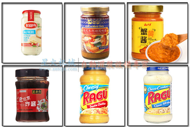 自動(dòng)化芝士醬灌裝機(jī)灌裝樣品展示