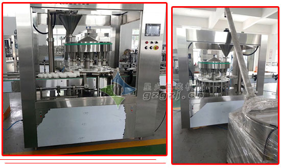 全自動(dòng)粉劑灌裝機(jī)客戶案例