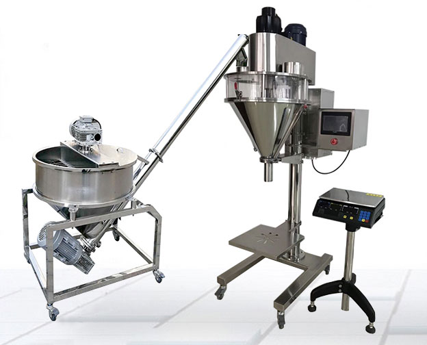 半自動餃子粉灌裝機