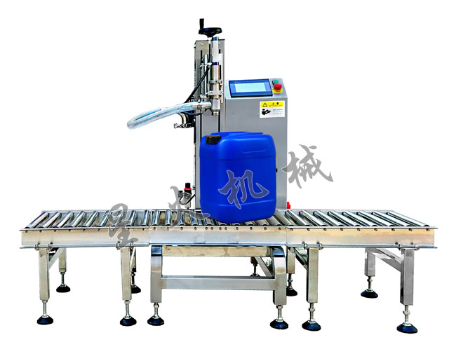 25kg固化劑單頭液體稱重灌裝機(jī)