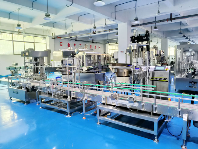 20升雙頭化工液體稱重灌裝生產(chǎn)線