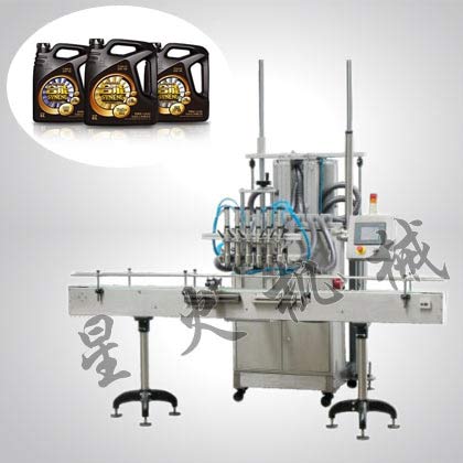 直線型潤滑油灌裝機(jī)