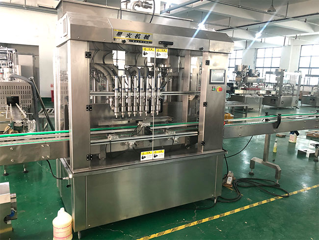 芝麻醬加工灌裝機械設(shè)備展示