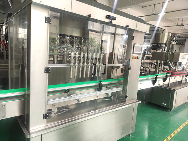 星火全自動膏體灌裝機設(shè)備展示