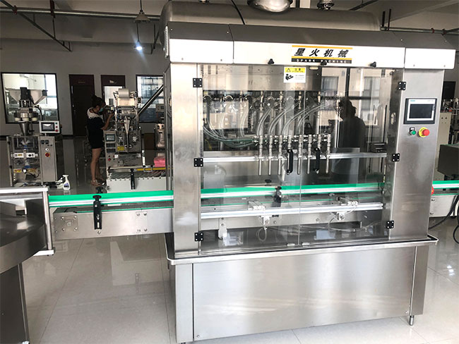 星火灌裝機設備展示