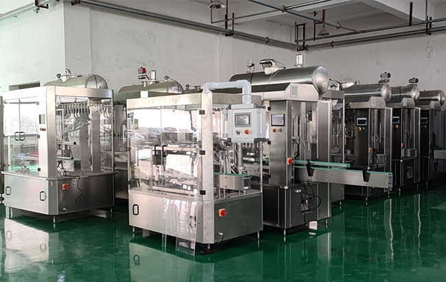 星火灌裝機設備展示