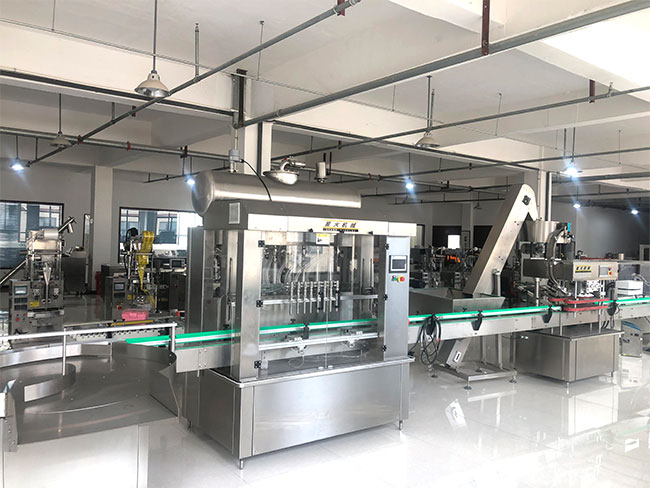 星火灌裝機設備展示